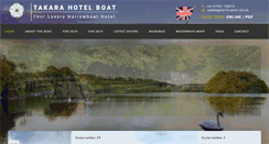 Desktop Screenshot of hotelboat.co.uk