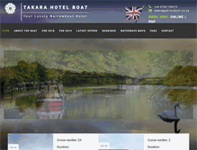 Tablet Screenshot of hotelboat.co.uk